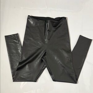Joie Shiny Black Leggings